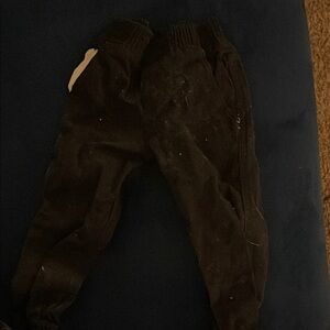 Kids Black Jogger Pants